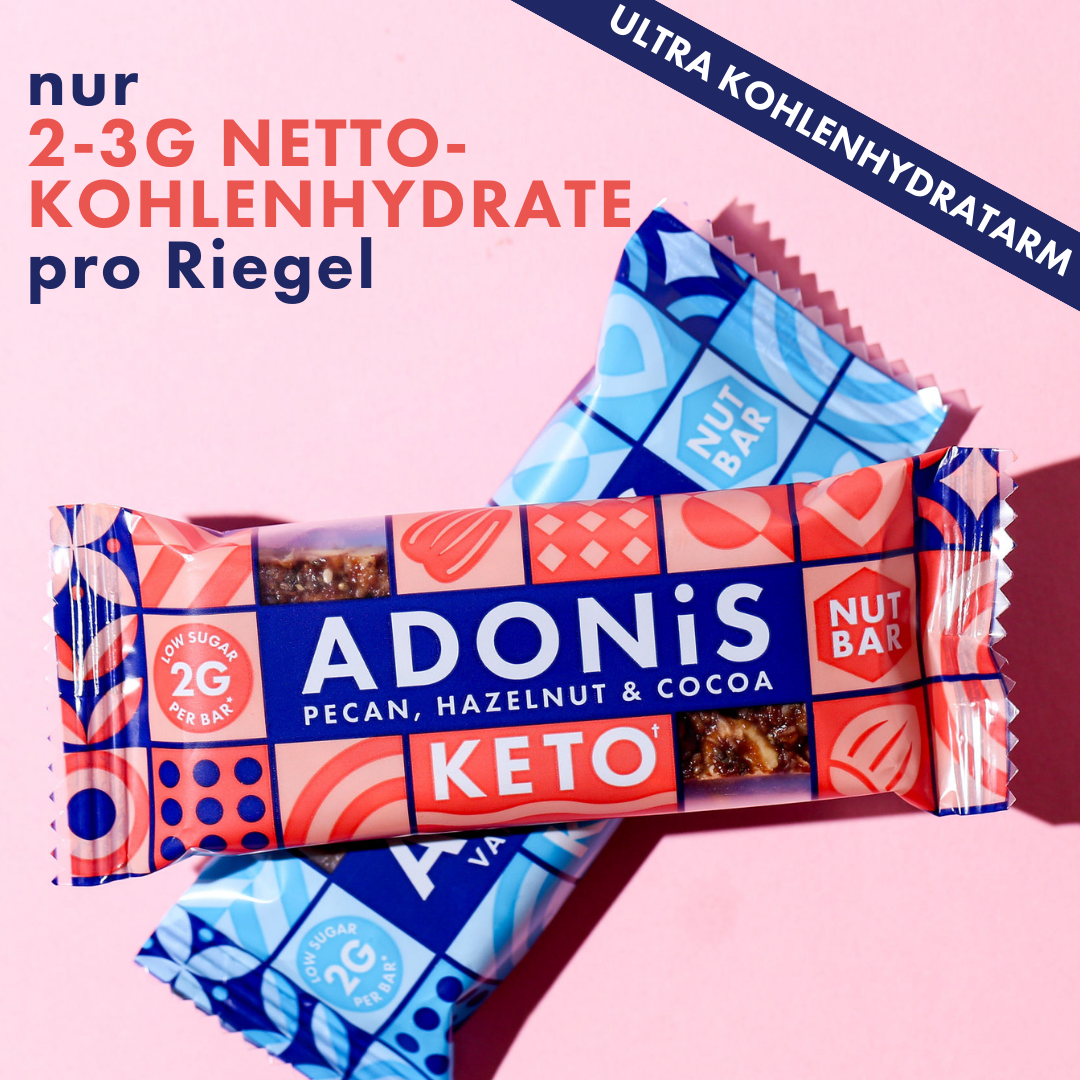 Adonis Mix Box z Batonikami Keto Orzechowymi (16x35gr)