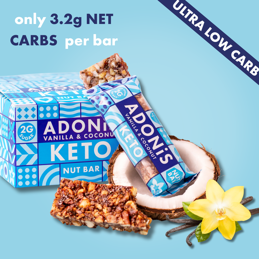 Barrette Keto Nut Vaniglia E Cocco (16x35g)