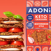 Mediterranean Style Keto Crackers (10x60g)